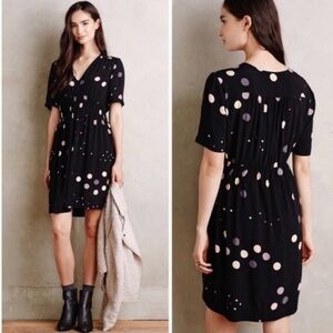 Polka Dot Black Dress